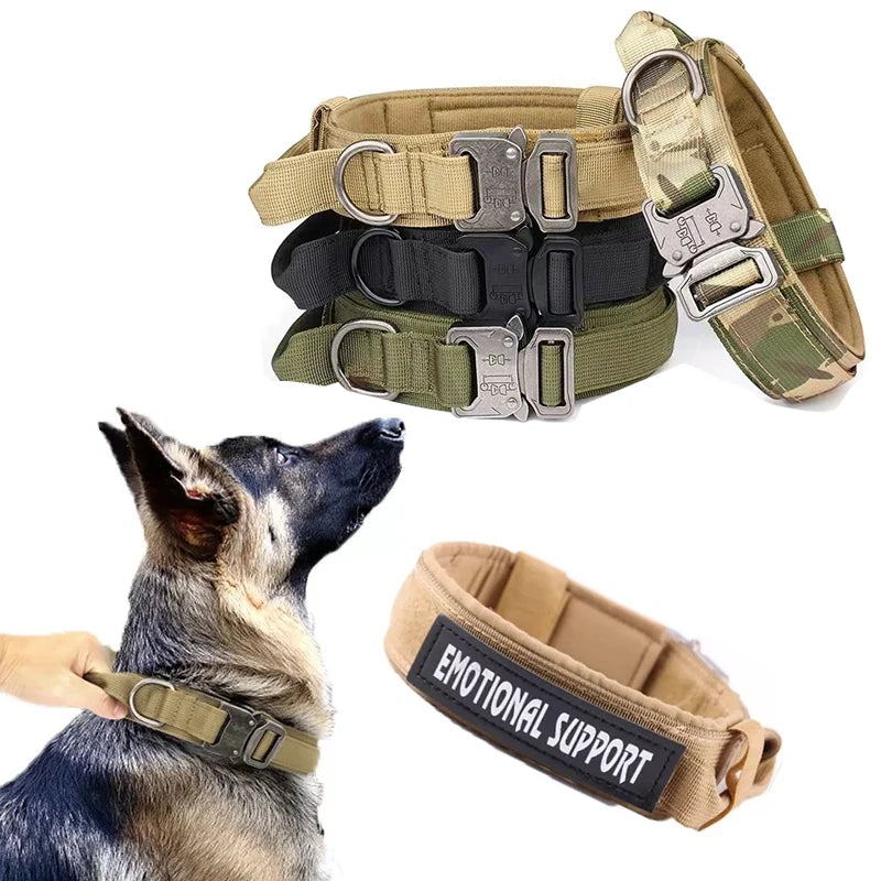 Adjustable Military Dog Collar