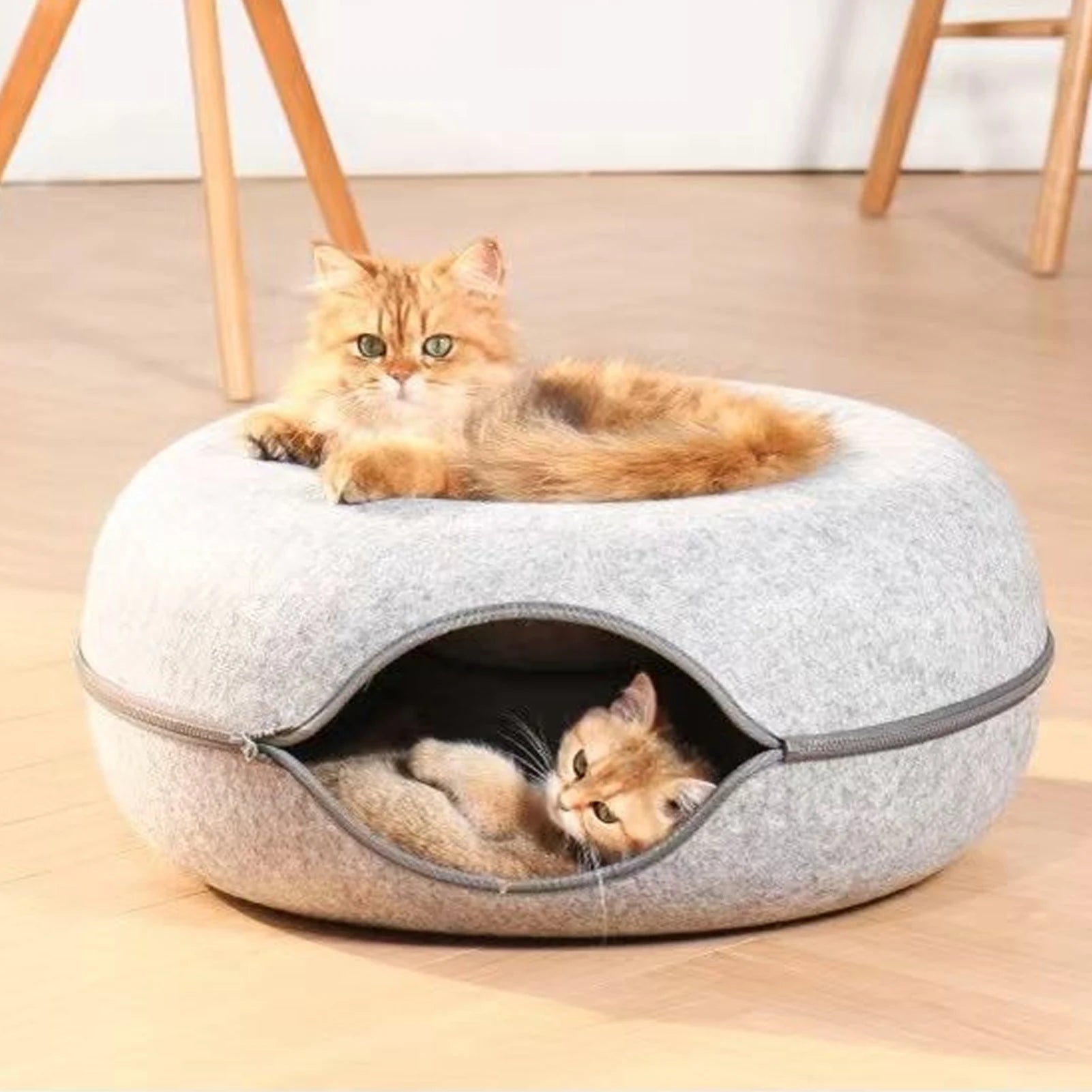 Interactive Tunnel Cat Nest Bed